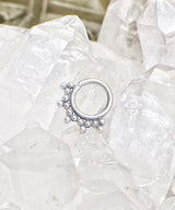 SILVER NOSE JEWELRY- LOTUSITA