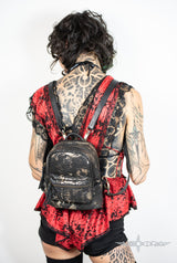 VIPER - MINI SNAKE SKIN BACKPACK
