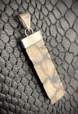 FOSSIL SILVER PENDANT